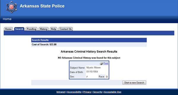 State Search Results