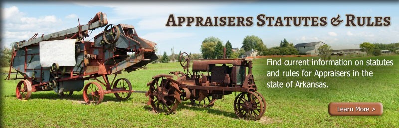 Appraisers Statutes and Rules